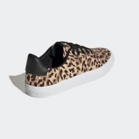 adidas Leopard Print Athletic Shoes - Black and Brown - Picture 3 of 14